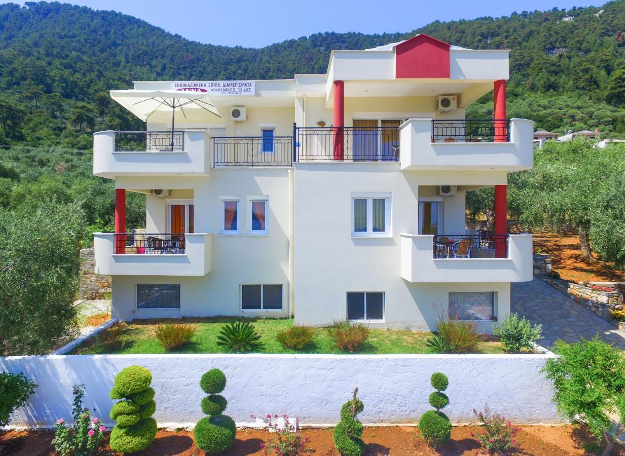 Anna Apartments Chrysi Ammoudia Ngoại thất bức ảnh